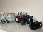 Bruder Steyr Tractor met aanhangwagen, Ophalen, Gebruikt