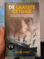 De Laatste Getuige - Frank Krake, Tweede Wereldoorlog, Ophalen of Verzenden, Zo goed als nieuw, Frank Krake