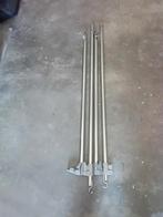 2 dragers 28 mm staal met klem, Caravans en Kamperen, Ophalen