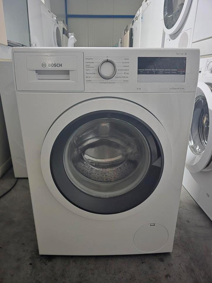 Prachtige Bosch Serie4 wasmachine! 8KG! Garantie! Witgood!✅️, Witgoed en Apparatuur, Wasmachines, Zo goed als nieuw, 8 tot 10 kg