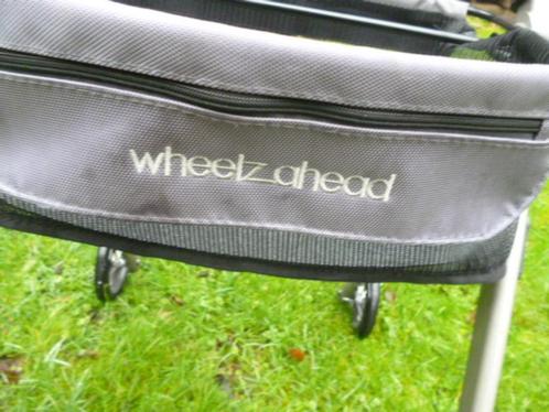 Wheelzahead indoor rollator lichtgewicht inklapbaar, Diversen, Rollators, Zo goed als nieuw, Lichtgewicht, Ophalen of Verzenden