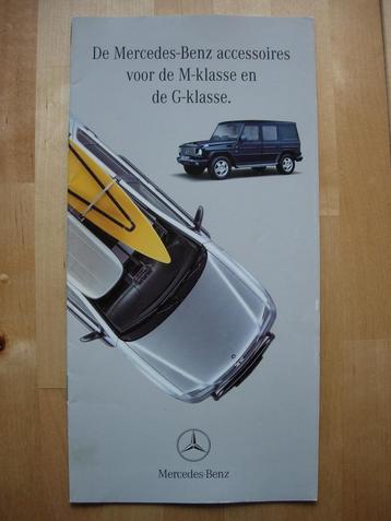 Mercedes M-Klasse & G-Klasse Accessoires Brochure 1999 beschikbaar voor biedingen