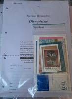 Edel Collecties vier supplementen Olym.spelen AB21/B21/C19, Postzegels en Munten, Verzenden, Postfris, Sport