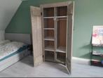 Steigerhouten Set: Bureau, Bed en Kast NU voor €1150!, Ophalen, Eenpersoons, Steigerhout, Nieuw