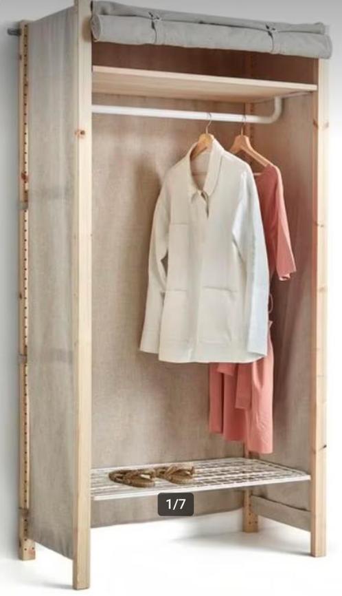 Vintage Ivar kledingkast (Ikea), Huis en Inrichting, Kasten | Kledingkasten, Zo goed als nieuw, 150 tot 200 cm, 50 tot 100 cm