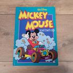 Boek Mickey Mouse, lost het op, Verzamelen, Disney, Overige typen, Ophalen of Verzenden, Zo goed als nieuw