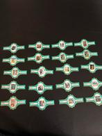 Complete serie sigarenbandjes Kuifje ; G.Gezelle, Ophalen of Verzenden, Nieuw, Sigarenbandjes