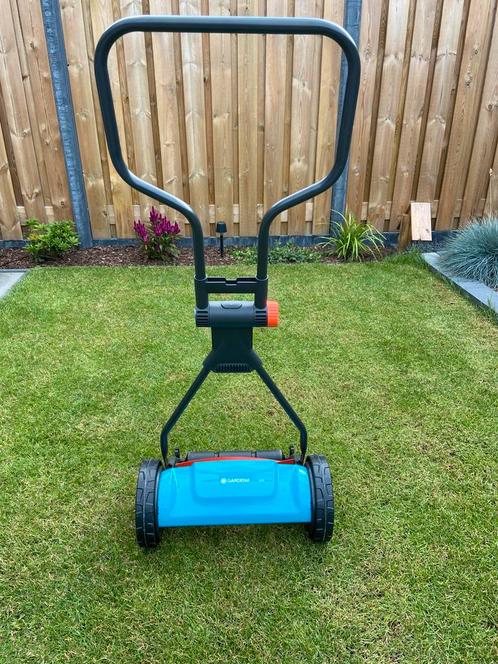 Gardena kooimaaier, Tuin en Terras, Grasmaaiers, Zo goed als nieuw, Kooimesmaaier, Ophalen
