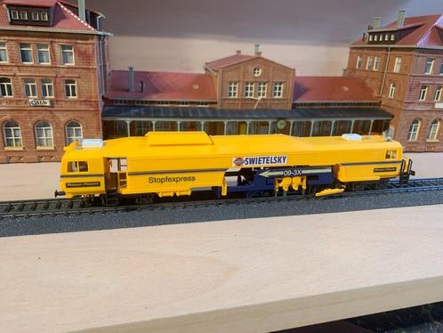Kibri H0 railstop express 09-3X PLASSER & THEURER 16050, Hobby en Vrije tijd, Modeltreinen | H0, Gebruikt, Brug, Tunnel of Gebouw