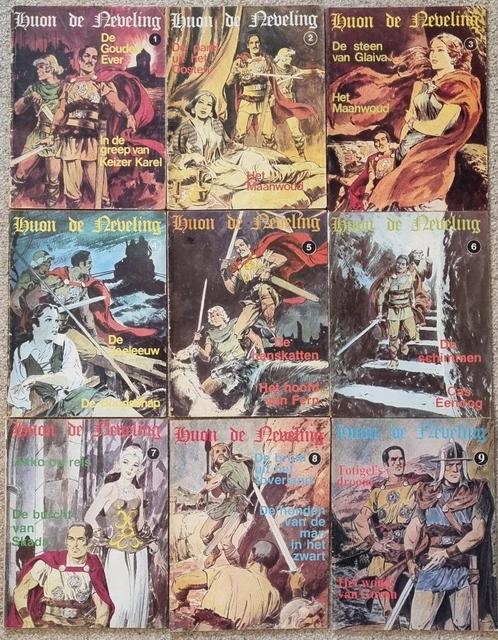 HUON de NEVELING - complete reeks 1 t/m 9, Boeken, Stripboeken, Zo goed als nieuw, Complete serie of reeks, Ophalen of Verzenden
