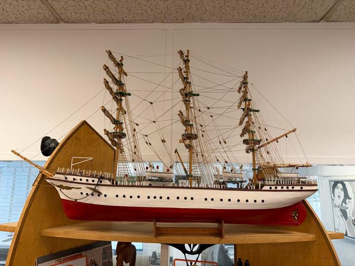 Modelboot 'Danmark' - 1 Meter, Hobby en Vrije tijd, Modelbouw | Boten en Schepen, Gebruikt, Groter dan 1:32, Overige merken, Ophalen