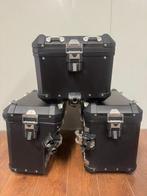 Bmw GS/GSA kofferset zwart! Alluminium!, Ophalen, Gebruikt