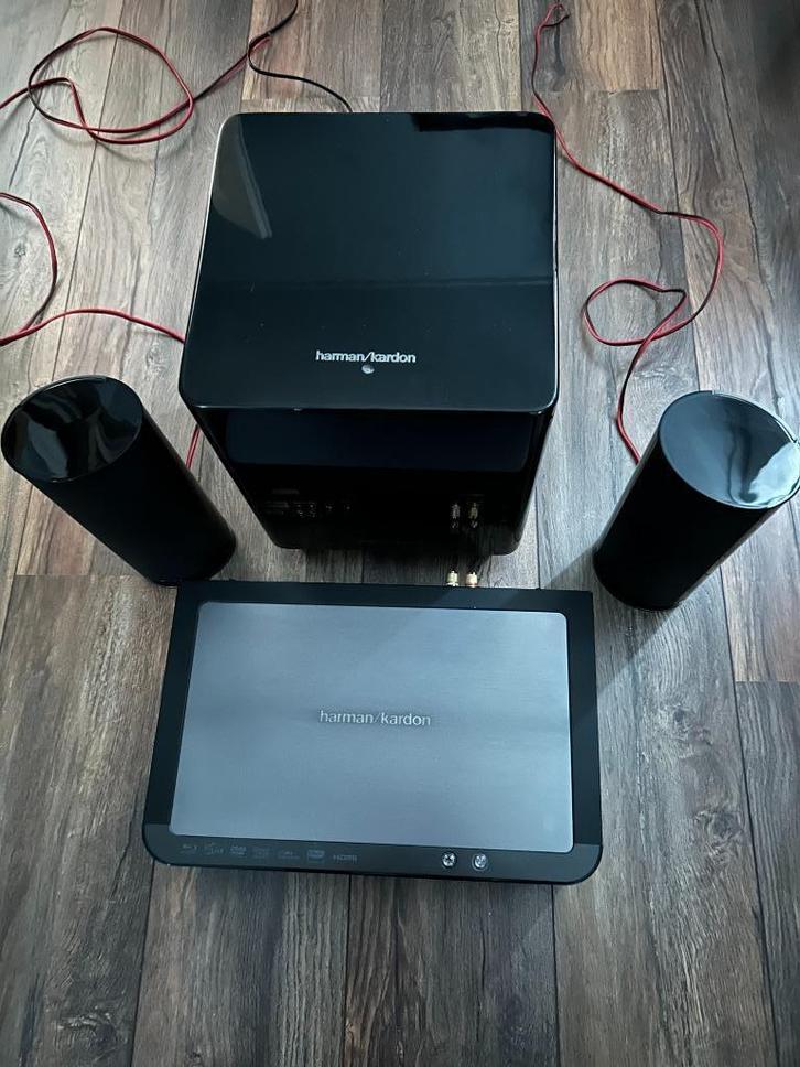 HARMAN KARDON BDS 400 Home Theater System, Audio, Tv en Foto, Home Cinema-sets, Zo goed als nieuw, Blu-ray-speler, 2.1-systeem