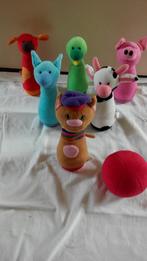 Stoffen kegelspel in dierenfiguren (bowling spel), Ophalen of Verzenden, Gebruikt, Overige typen