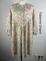 Fabienne Chapot Jurk  (mt: 42) WL/9101, Blauw, Maat 42/44 (L), Ophalen of Verzenden, Zo goed als nieuw