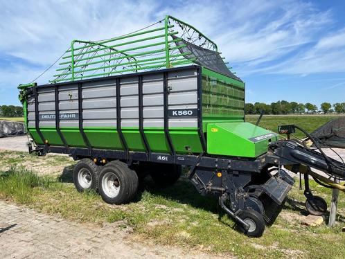 Opraapwagen Deutz fahr K560, Zakelijke goederen, Agrarisch | Werktuigen, Veehouderij, Overige, Weidebouw, Ophalen