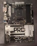 Asrock AB350 Pro4 AM4, Ophalen of Verzenden, Zo goed als nieuw, DDR4