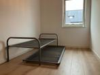 Logeerbed en onderschuifbed grijs, Ophalen, 90 cm, Tweepersoons, Zo goed als nieuw