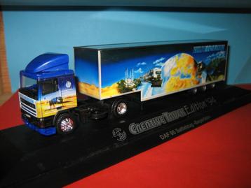 Beyerlein-94  DAF 95  in PC-vitrine   Herpa beschikbaar voor biedingen