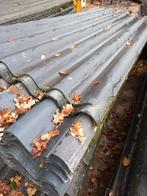 Vezelcement golfplaten nieuwe technologie NT 110x305cm, Doe-het-zelf en Verbouw, Ophalen, Overige materialen, Zwart, Zo goed als nieuw