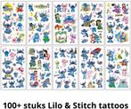 100+ Disney Lilo & Stitch  Plak Tattoos Kinderen, Verzenden, Nieuw, Plaatje