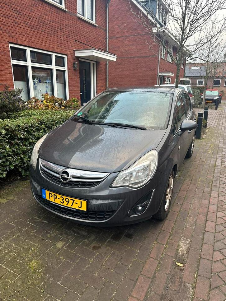 Opel Corsa 1.2 Ecoflex 5D 2011 Grijs, Auto's, Opel, Particulier, Corsa, Benzine, B, Hatchback, Handgeschakeld, Geïmporteerd, Zilver of Grijs