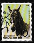 NBrd Korea 1991. Paard, Ophalen of Verzenden, Gestempeld, Oost-Azië