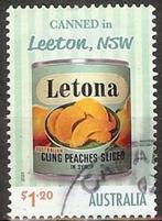 200 Australië 2024 Nostalgic Tinned Fruit Labels, Verzenden, Gestempeld