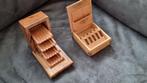 2 Houten Sigarettendozen, vintage, Ophalen of Verzenden