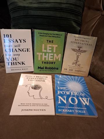 5 fantastische titels, nieuw. + 2 gratis meditaties! beschikbaar voor biedingen