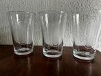 Nespresso latte macchiato / recept glazen 3 stuks, Huis en Inrichting, Keuken | Servies, Glas of Glazen, Gebruikt, Ophalen of Verzenden