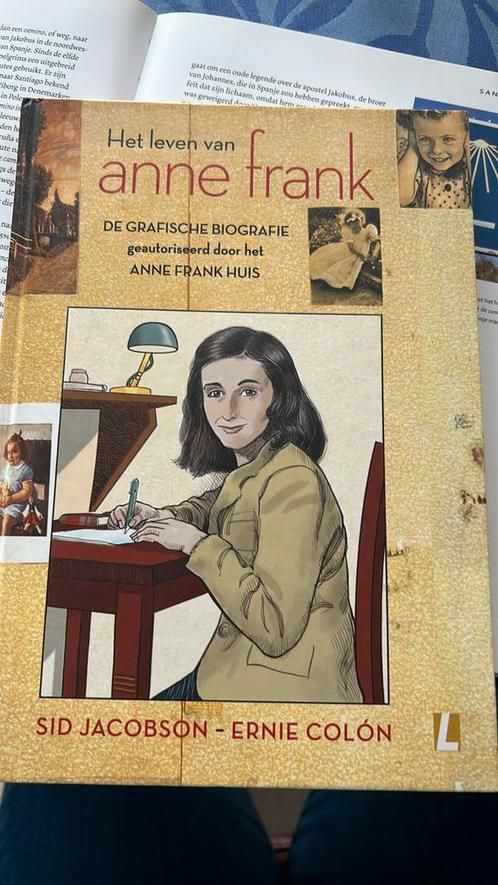 E. Colón - Het leven van Anne Frank De grafische biografie (, Boeken, Stripboeken, Ophalen of Verzenden