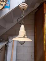 Uccello scheepslamp hangend creme vintage zgan, Ophalen, Scheepslamp, Minder dan 50 cm, Glas