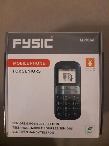 Fysic FM-7800 Senioren Mobiele Telefoon - ! beschikbaar voor biedingen