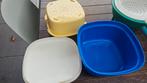 Zeef met serveerbak tupperware, Ophalen of Verzenden, Zo goed als nieuw, Overige typen