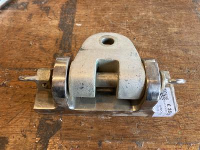 Mast slede RVS zware uitvoering, Watersport en Boten, Bootonderdelen, Gebruikt