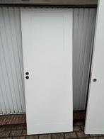 Nette witte binnendeur 2stuks, Ophalen, Gebruikt, 80 tot 100 cm, Binnendeur