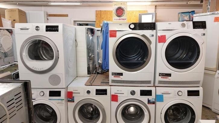 warmtepompdrogers Bosch Siemens  vanaf  275 7kg Arpe Kampen, Witgoed en Apparatuur, Wasdrogers, Nieuw, Condens, 6 tot 8 kg, 85 tot 90 cm