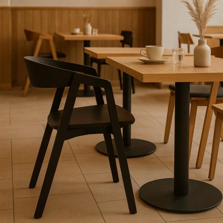 Malmo Scandinavische design eetkamerstoelen muna  245, Huis en Inrichting, Barkrukken, Nieuw, 60 tot 90 cm, 5 krukken of meer