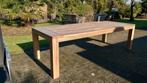Mooie grote tuintafel. 240 x 100.  6 persoons, Ophalen, Rechthoekig, Hout