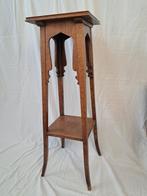 Art Deco plantentafel eikenhout ca. 1925, Antiek en Kunst, Ophalen