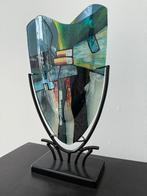 New Age Glass Giulia - schaal en 2 vazen, Ophalen of Verzenden