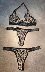 Zebraprint lingeriesetje van Hunkemöller in maat 75C/M., Kleding | Dames, Ondergoed en Lingerie, Hunkemöller, Ophalen of Verzenden