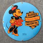 Minnie Mouse sunoco emaillen reclame bord en veel andere, Reclamebord, Ophalen of Verzenden, Zo goed als nieuw, Info@americansaleshop.nl