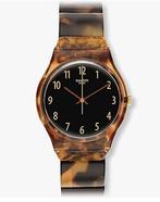 Vintage  Tortoise shell Swatch watch, Sieraden, Tassen en Uiterlijk, Horloges | Dames, Ophalen of Verzenden, Swatch, Zo goed als nieuw