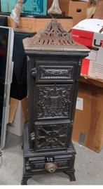 Antieke gietijzeren kachel, Huis en Inrichting, Kachels, Ophalen, Gebruikt, ., Houtkachel