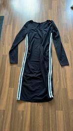 Prénatal zwangerschaps jurk S zwart met witte zijbies , S, Kleding | Dames, Positiekleding, Ophalen of Verzenden, Zo goed als nieuw