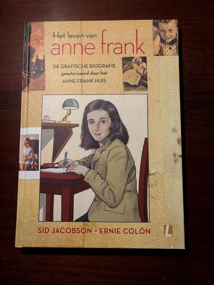 Boek - Het leven van Anne Frank De grafische biografie, Boeken, Stripboeken, Gelezen, Eén stripboek, Verzenden