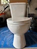Zo goed als nieuw duo blok wc inclusief wc-bril, Doe-het-zelf en Verbouw, Sanitair, Ophalen, Zo goed als nieuw, Steen, Toilet