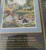 BORDUURPAKKET DIMENSIONS GOLD ZELDZAAM PICNIC ON THE LAWN, Hobby en Vrije tijd, Borduren en Borduurmachines, Verzenden, Nieuw